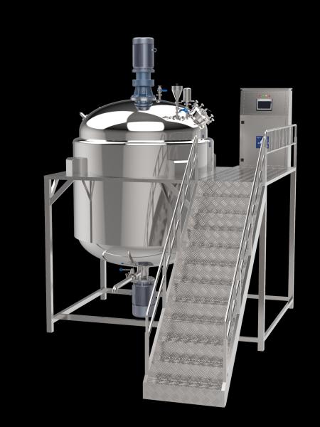 Vacuum Homogenizer Mixer Toothpaste Manufacturing Machine for Paste Emulsion