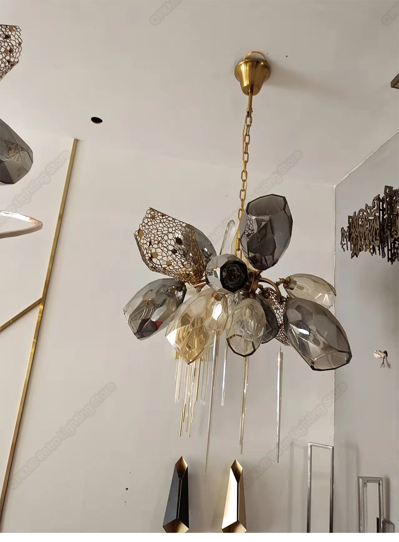 Modern Italy Designer Chandelier Lighting Kichen Hanging Chandelier For Stairway Chandelier(WH-MI-445)