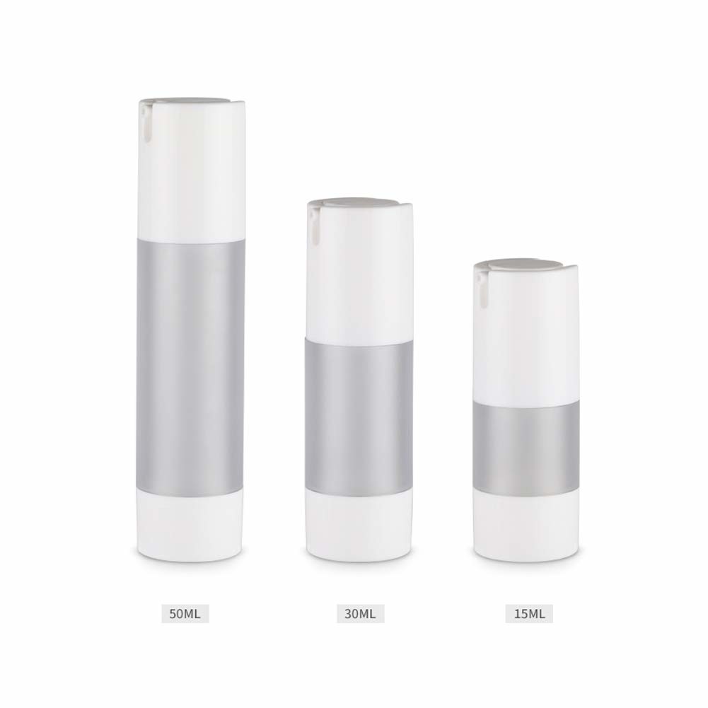 Portable Frosted Airless Cosmetic Bottles Lightweight Easy To Carry