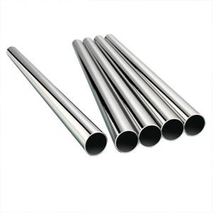  316 Round Stainless Steel Pipe Tube 0.5mm 6500 mm ASTM Welded Manufactures