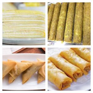 samosa wrapper making machine, spring roll wrapper machine Manufactures