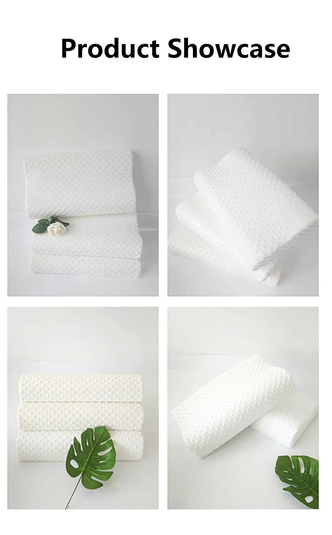 Bedroom Soft Contoured Orthopedic Pillow Skin Friendly Pillows And Mattresses