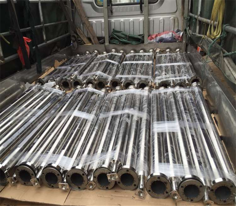 Indoor Stainless Steel Staircases glass Railing Post satin finish made in China