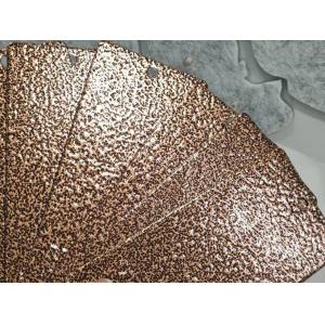 Smooth Film Hammertone Brown Powder Coating For Architectural Applications