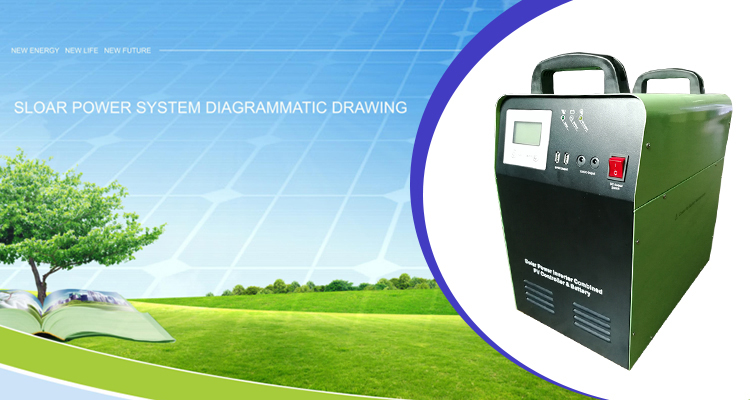 Home 24V 220VAC 1000 Watt Solar Inverter / 360Wp Single Phase Solar Inverter