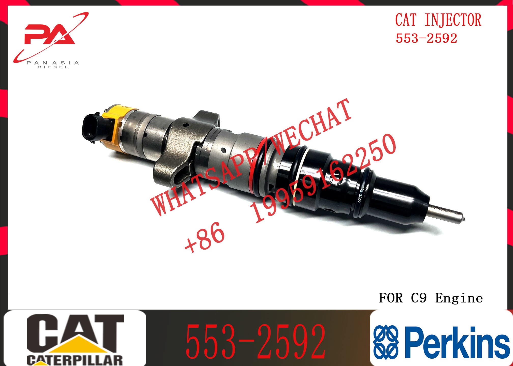 Common Rail Injector Assy 293-4067 293-4074 10R-9003 10R-7223 10R-4764 10R-2828 10R-4844 328-2573 553-2592