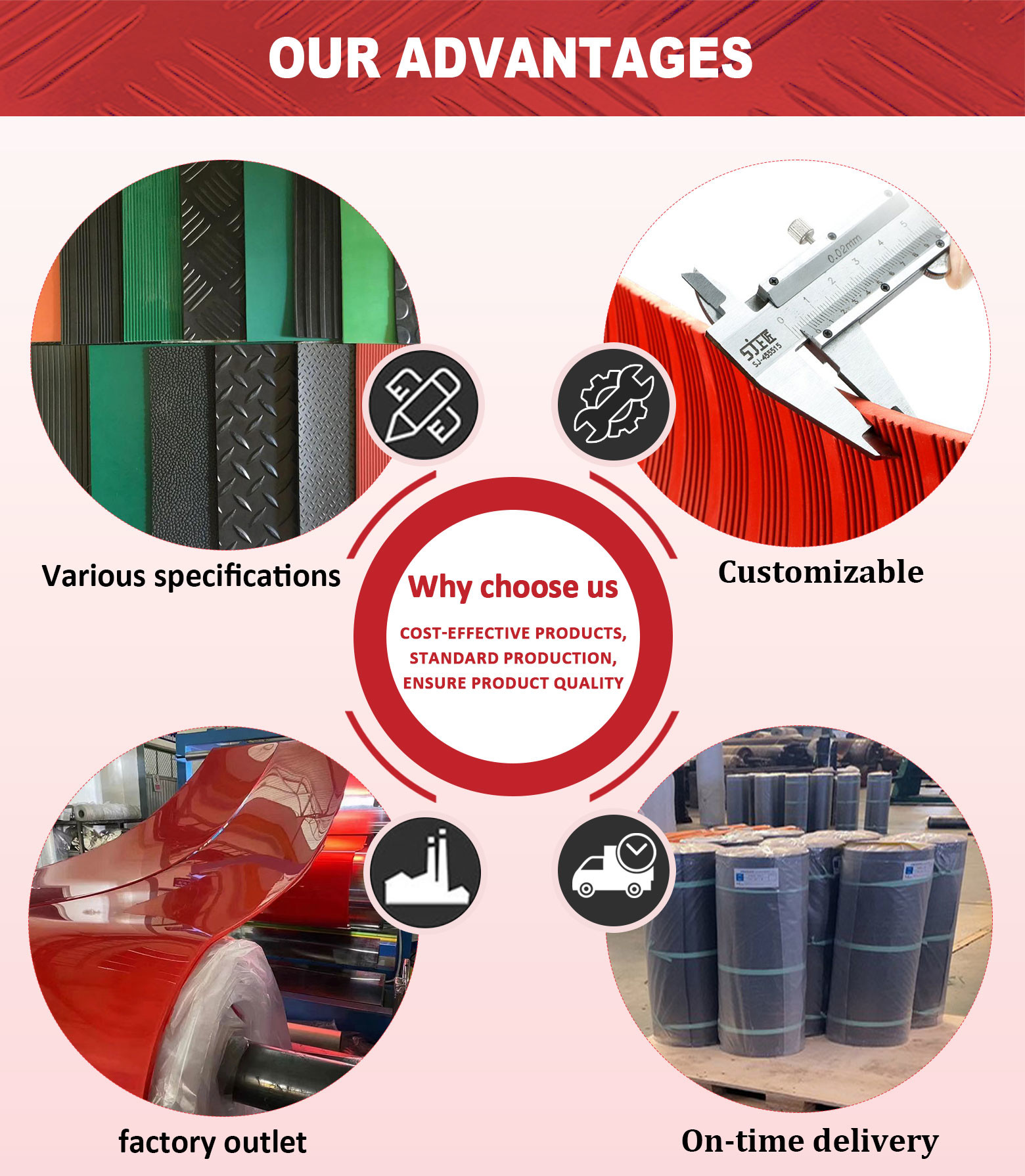 Stables Rubber Sheet With Excellent Aging Resistance And Customization Options