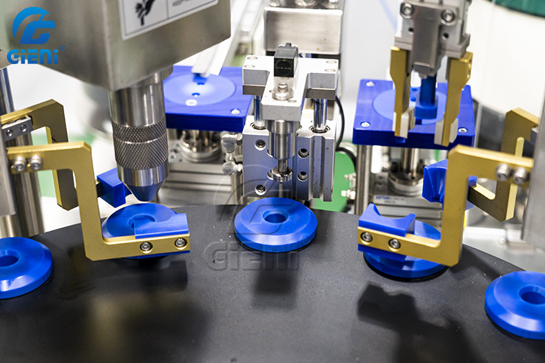 Rotary Type Mascara Cosmetic Filling Machine PLC Control 60pcs/Min