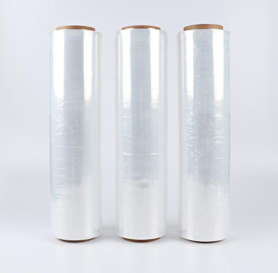 38 Mpa PE Plastic Pallet Stretch Wrapping Film Shrink Wrap Film 1.5 Inch 2 Inch