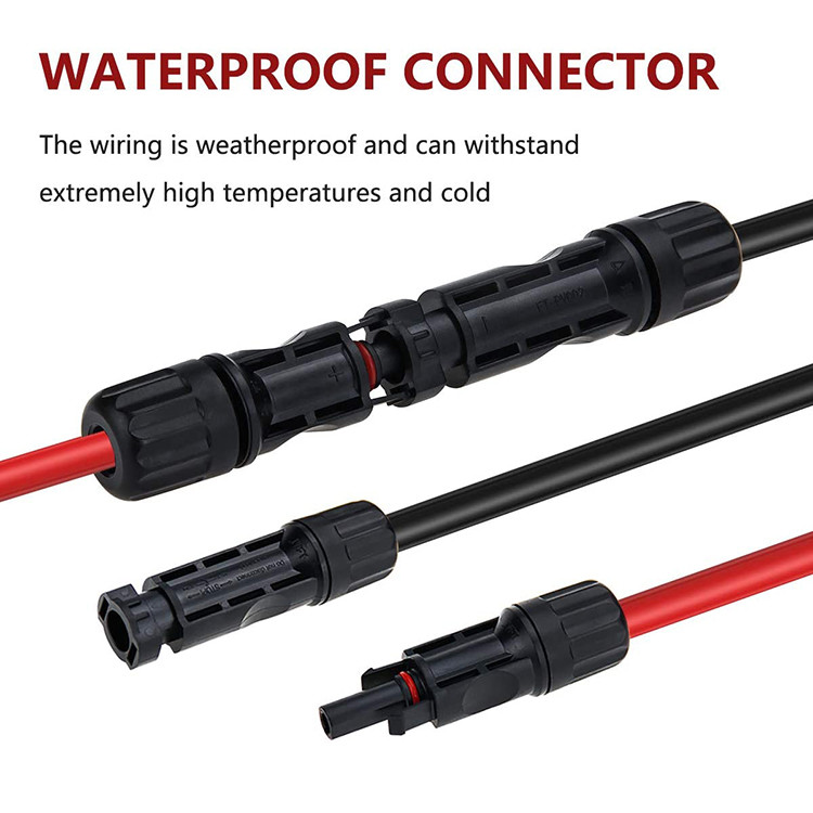 10Mm Solar Power Extension Cable Pv1 F Dual Pv Wire Single Core 6mm