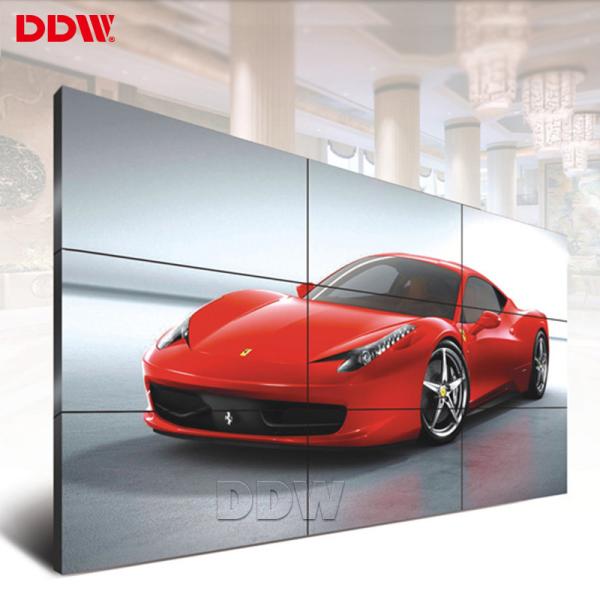 Police Station CCTV Video Wall 49 Inch Indoor Semi Outdoor 3.5mm Ultra Narrow
