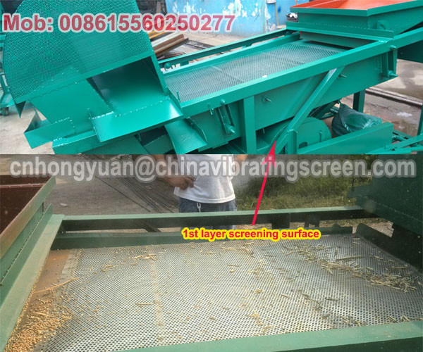 how to separate wheat from chaff by gravity winnowing sieving screener
