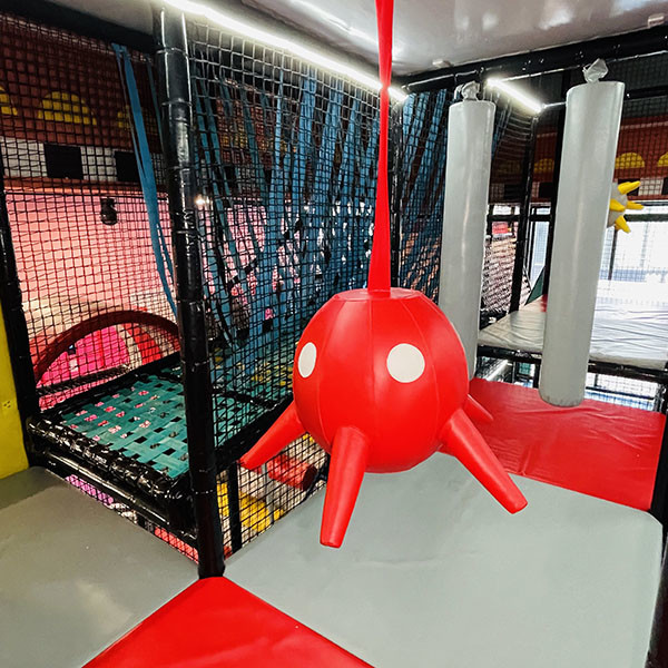 Double Layer Junior Ninja Course Equipment For Indoor Playground