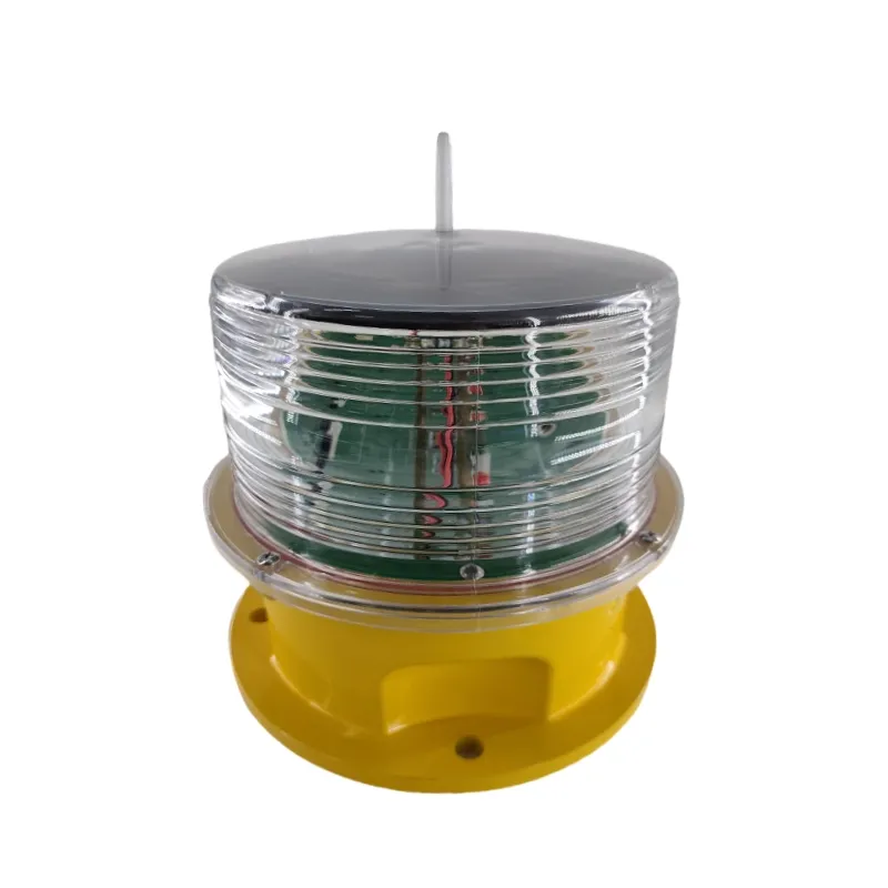 Factory Price Photocell Lithium Battery Die-Casting GPS IP68 80m/S Bridge Tower Crane Wind Turbine Airport Oil Offshore Platform LED Solar Marine Lantern Light