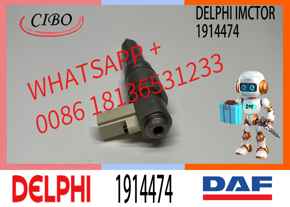 Diesel Fuel Injector Common Rail Parts Injector 1934321 1914474 BEBU2C00300 1934322 1914474for VOL-VO