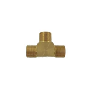 China 1/4inch  M/M/M Tee Brass thread Pipe Fitting on sale
