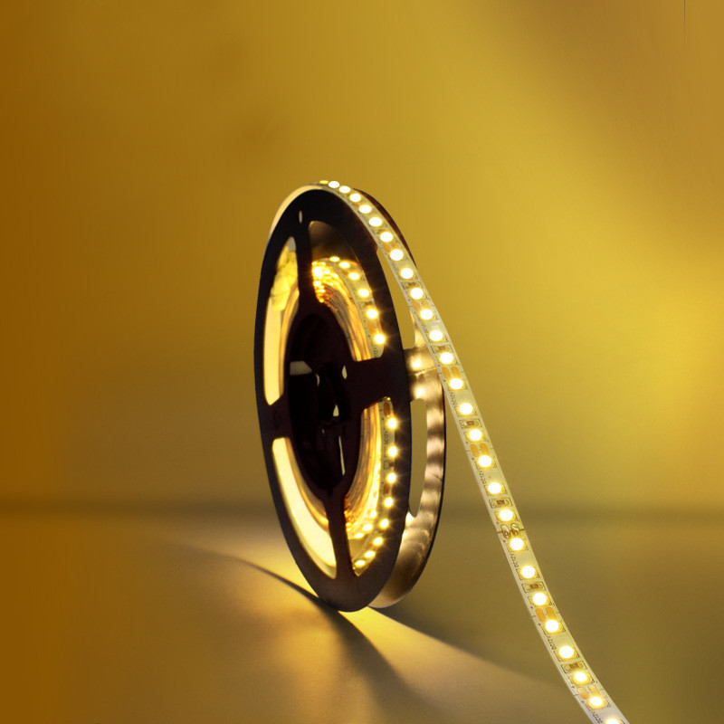 12V / 24V SMD LED Flexible Strips 3528 High Brightness Monochrome Color Temperature