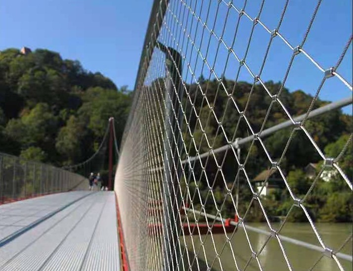 Reliable 304 Stainless Steel Cable Mesh Black Oxidation