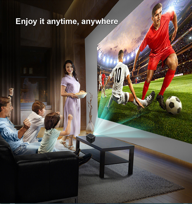40 ANSI Lumens 4K Smart Home Cinema Projector 720P 1080P
