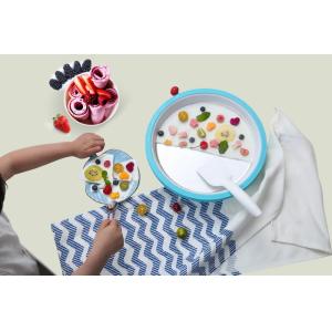  Homemade Ice Roll Instant Ice Cream Maker Pan Blue Manual Ice Cream Making Machine Manufactures