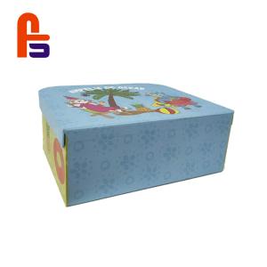 28*18*8cm Size HS Code 48196000 Screen Printing Cardboard Suitcase Box