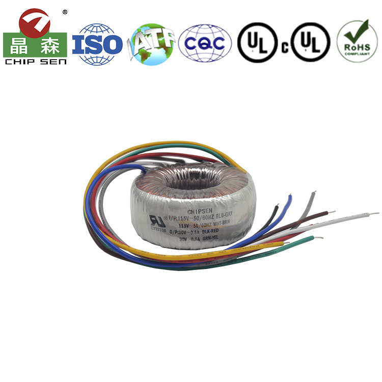 Custom 115V 230V Audio Amplifiers Power Supplies Toroidal Core Electric Toroidal Transformer for Input Voltage 5V-230V