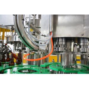 Automatic small scale Beer Bottle washing Filling capping Machine
