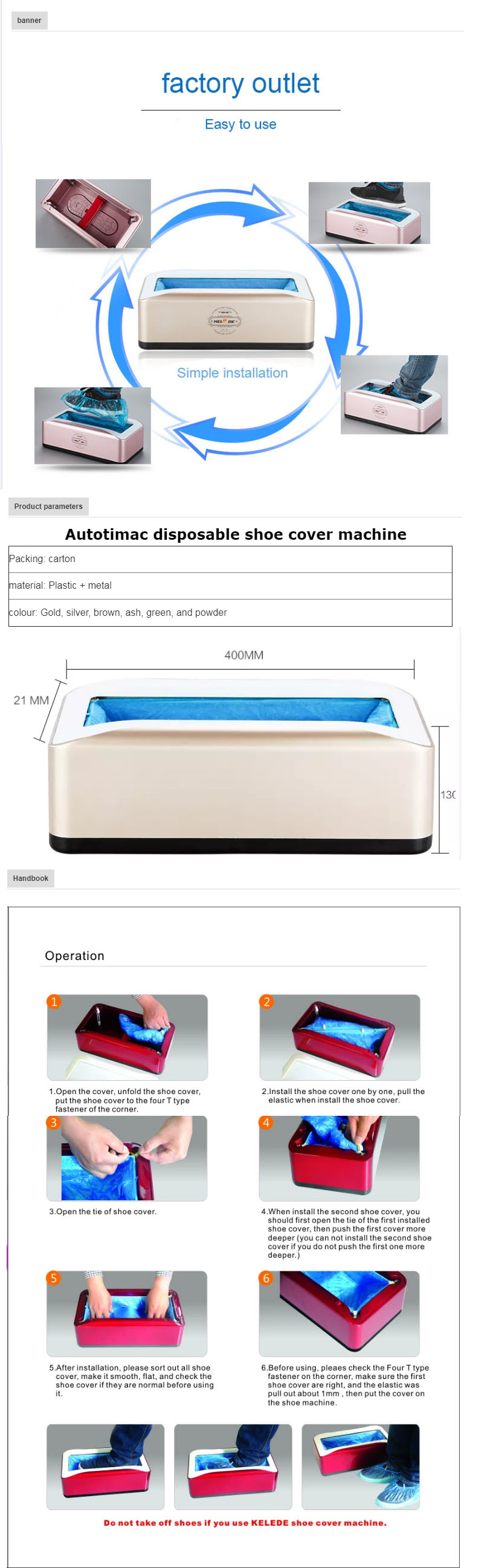 Automatic shoe cover machine/Shoe covers machine