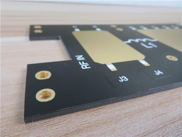 Dual Layer High Frequency PCB Built on 2oz Copper 3.0mm PTFE With DK2.2 for