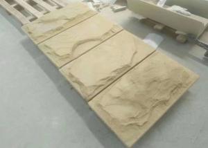  Yellow red Natural Sandstone Paving mushroom slab tile Manufactures
