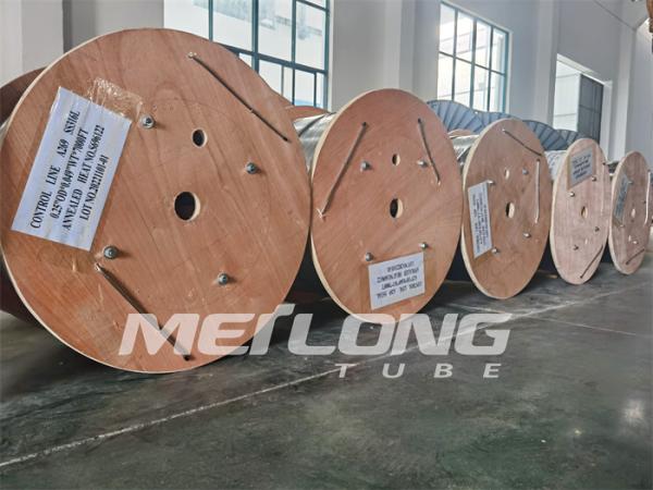 0.035psi Incoloy 825 Stainless Steel Coiled Tubing 12000M Capillary Coiled