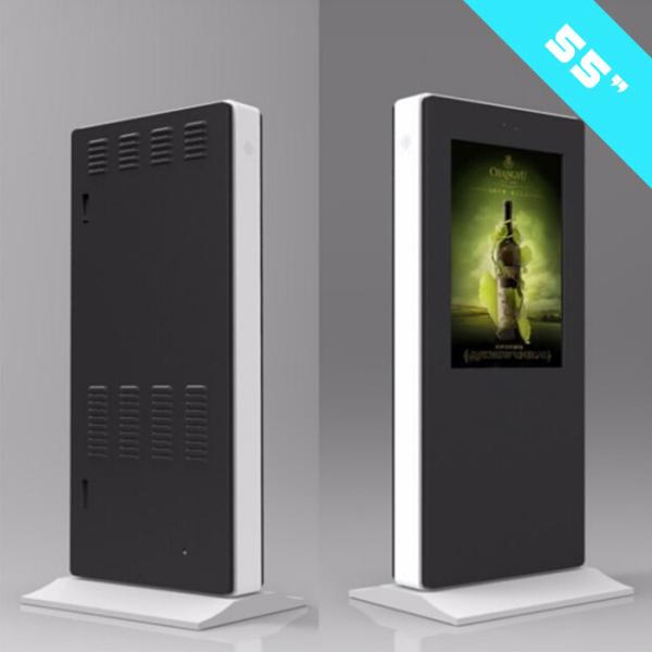 55inch Outdoor Digital Signage 2500 Nits Exterior Electronic Displays With Wide