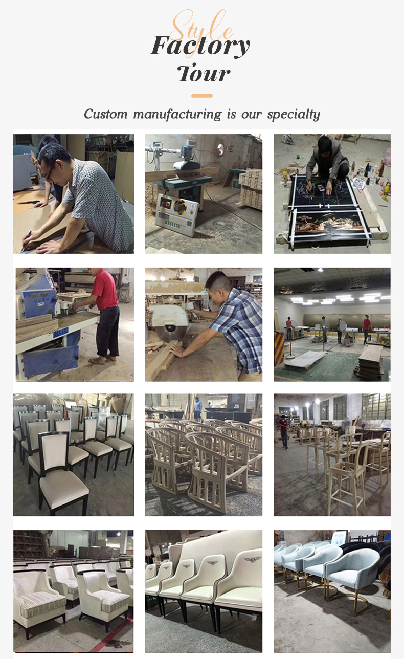 Customized Onyx Marble Dining Table Marble Stone Steel Frame Office Chair