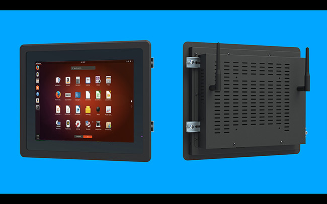 10.4-Inch Rear-Mount Linux Touch Screen for Industrial HMI Panels and Control Systems