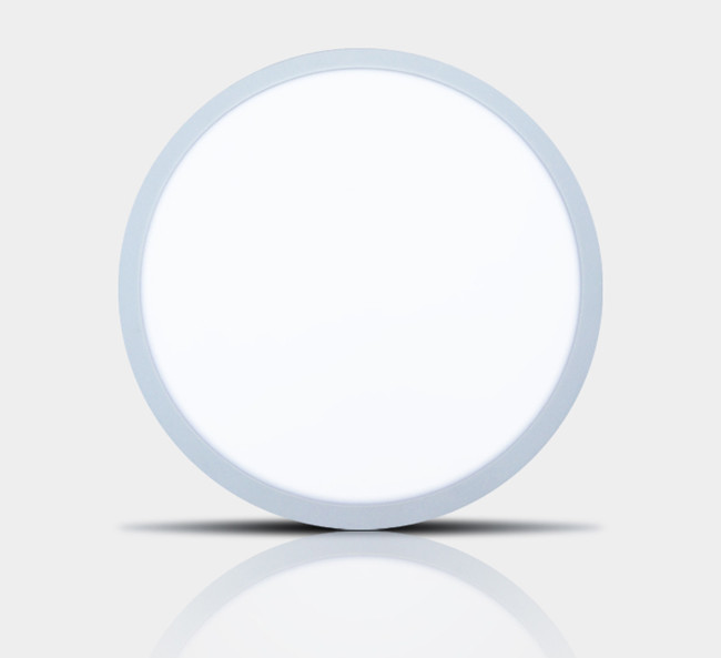 Ultra Thin Round Led Ceiling Light Panel For Commercial Complexes 50 / 60Hz