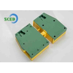  DIN Rail Mounting Feed Through Terminal Block with M5 Screw and 16mm2 Rated Connecting Capacity Manufactures