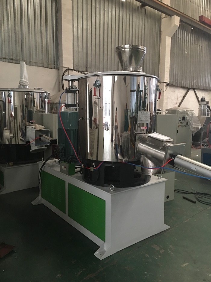 ABB Inverter Type Plastic Mixer Machine PVC / PE / PP Heating Cooling Mixer