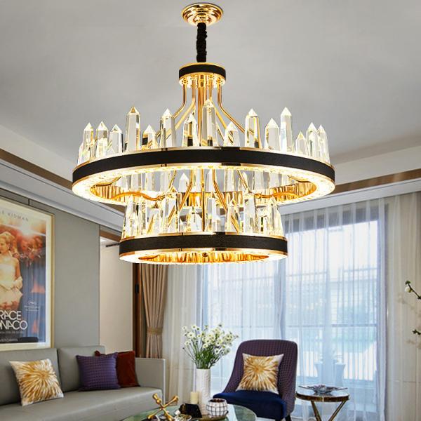 500*350mm Interior Pendant Chandelier Lights 6500K To 6500K Hanging Crystal