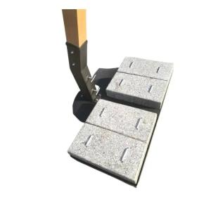  152kgs 4pcs Heavy duty Outdoor beach garden patio umbrella parasol stand granite base---2038A Manufactures