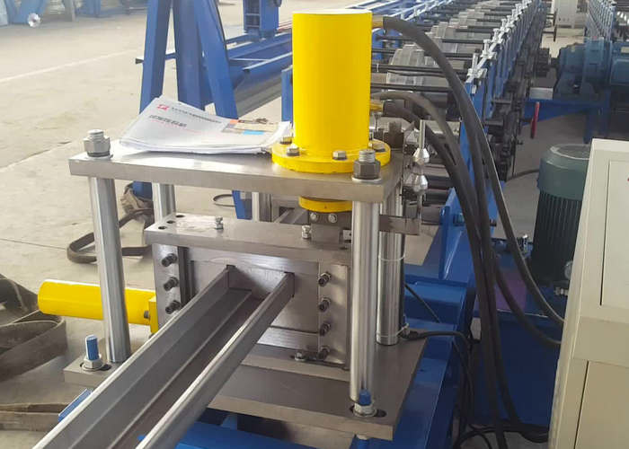 Galvanized Steel Roller Shutter Door Frame Roll Forming Machine Window Type