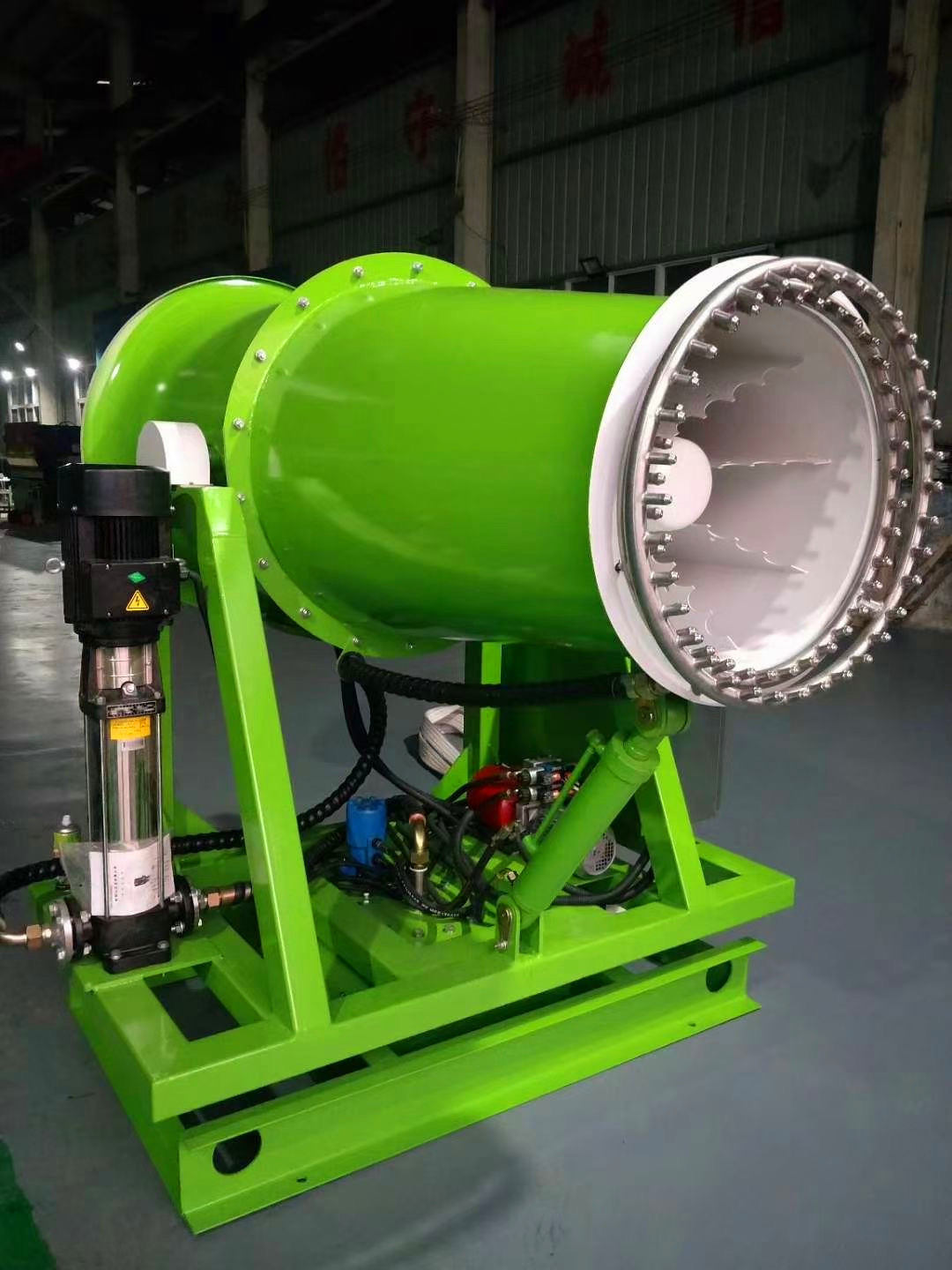 30M 40M Spray Cannon Dust Suppression AC380V 50Hz Air Blast Sprayer