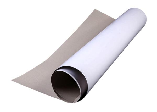 White Coated Duplex Paper Board Grey Back fast ink absorbent for 6-9 colors