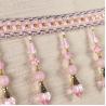 Buy cheap Handmade fashionable chain beads lace tassels fringes for curtain/sofa/pillow from wholesalers