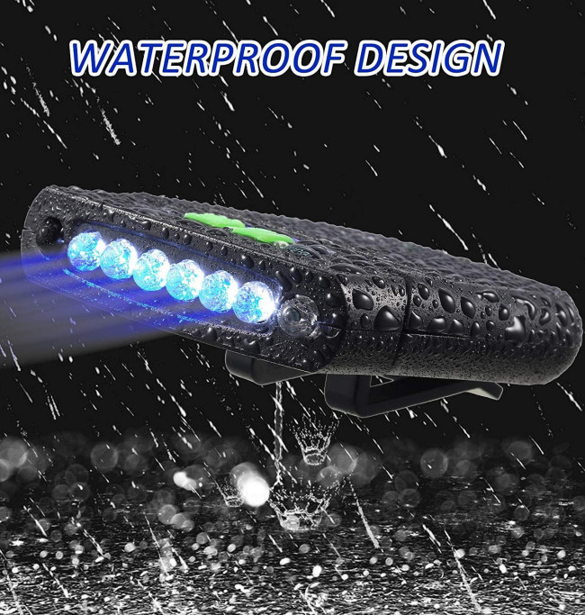 IP44 Hands Free Headlamp Work Light Clip On Cap Rechargeable Work Headlight