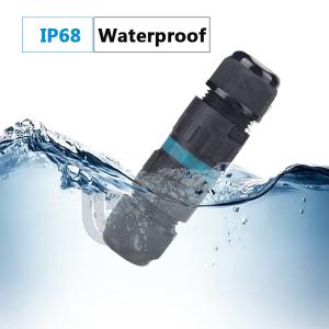 Small IP68 M20 Straight Type Waterproof Connector TUV High Mechanical Stability