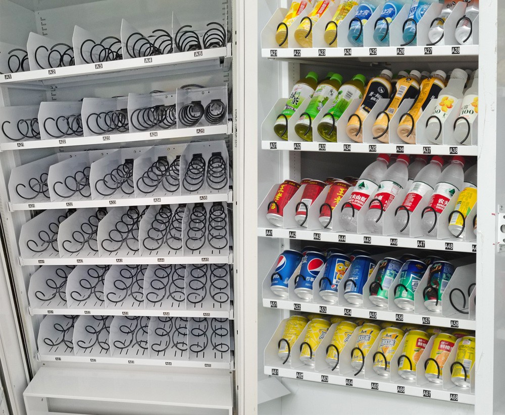 Snack Sandwich Vending Machine With Drop Sensor Supports Payment In Note