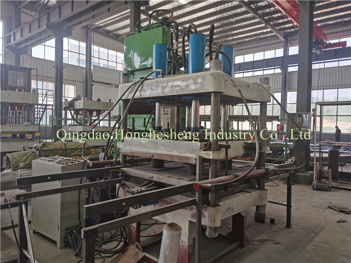 1200*1200mm Rubber Tile Making Machine Vulcanizing Press Machine With Mould