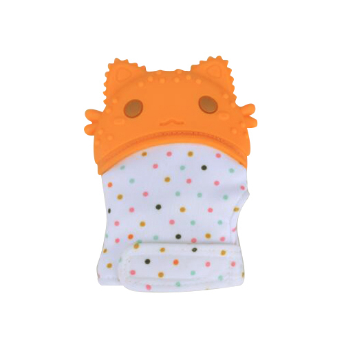Baby Shower Gift Pain Relief Teething Mitt BPA Free Silicone Safe Food Grade Teether Glove Unisex Prevent Scratch Mitten
