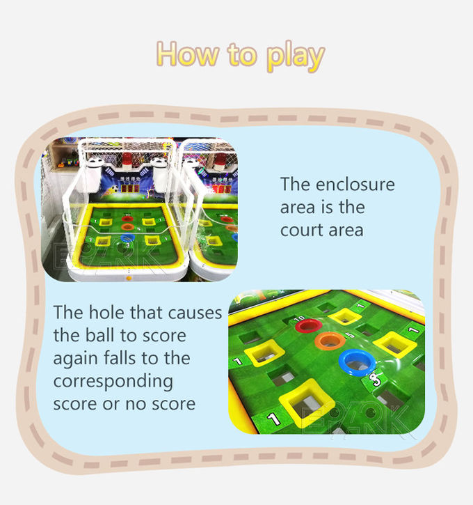 Ball Throwing Win Prize Carnival Soccer Booth Game Machine