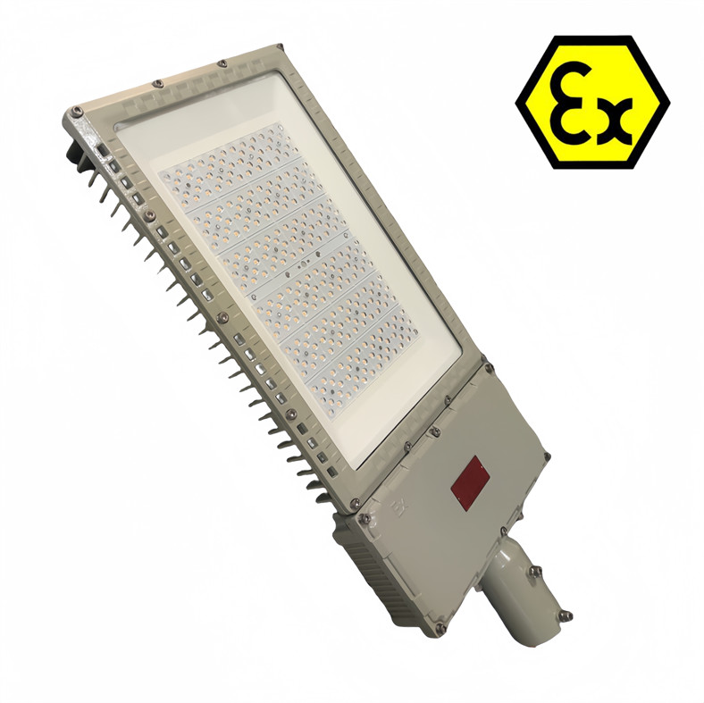 IP66 Explosion-Proof Outdoor LED Floodlight Certified By ATEX IECEx CNEX Ideal For Offshore Platforms Refineries Hazardous Plants
